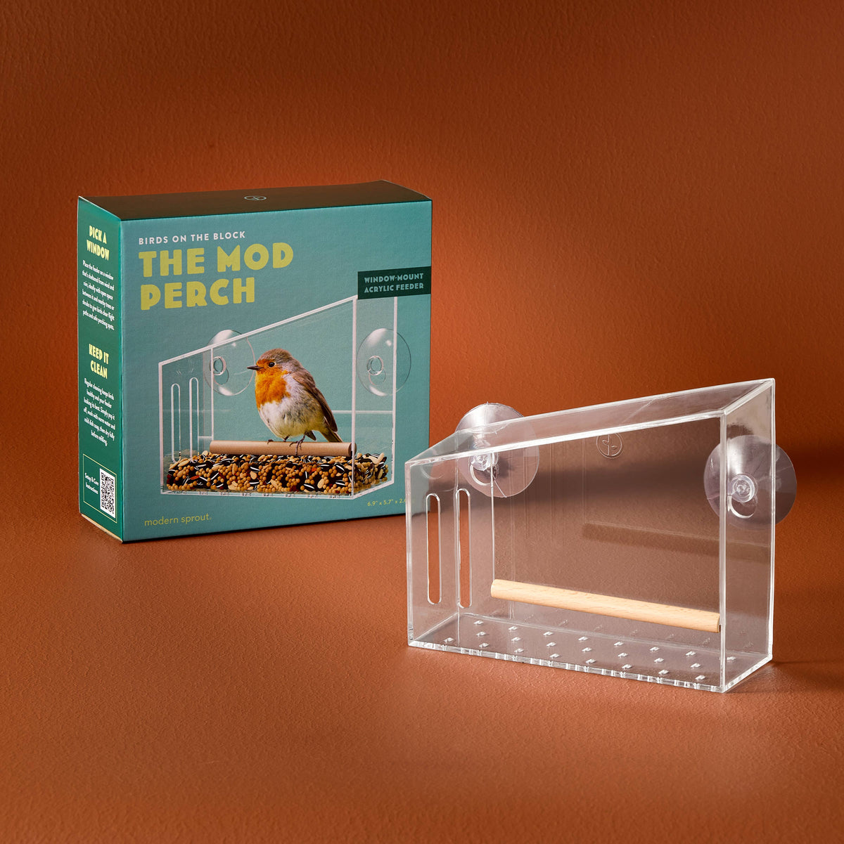 Mod Window Bird Feeder