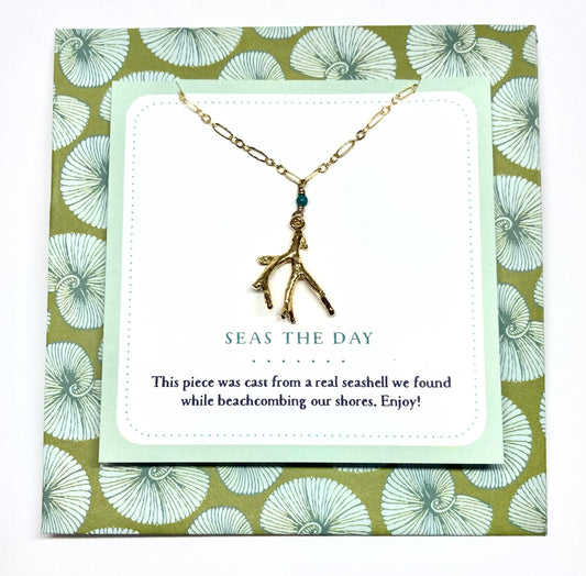 Coral and Turquoise Necklace