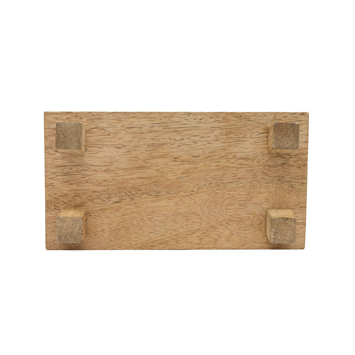 Hazel Wood Small Tray With Feet