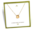 Mini Swarovski Crystal Drop Necklace