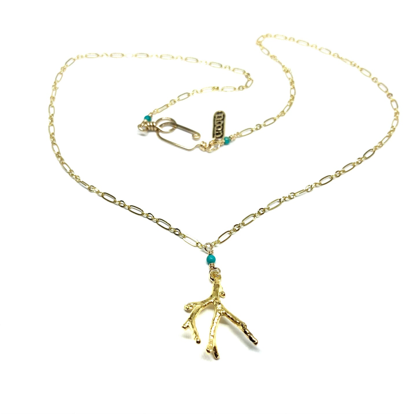 Coral and Turquoise Necklace